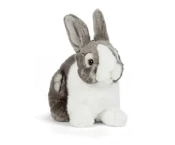 Living Nature Knuffel Huiskonijn Grijs