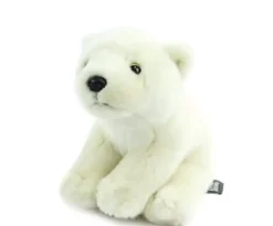 Living Nature Knuffel IJsbeer Zittend