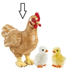 Living Nature Knuffel Kip 35 cm