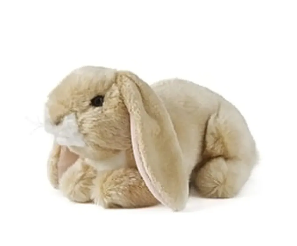 Living Nature Knuffel Konijn Lange Oren Beige