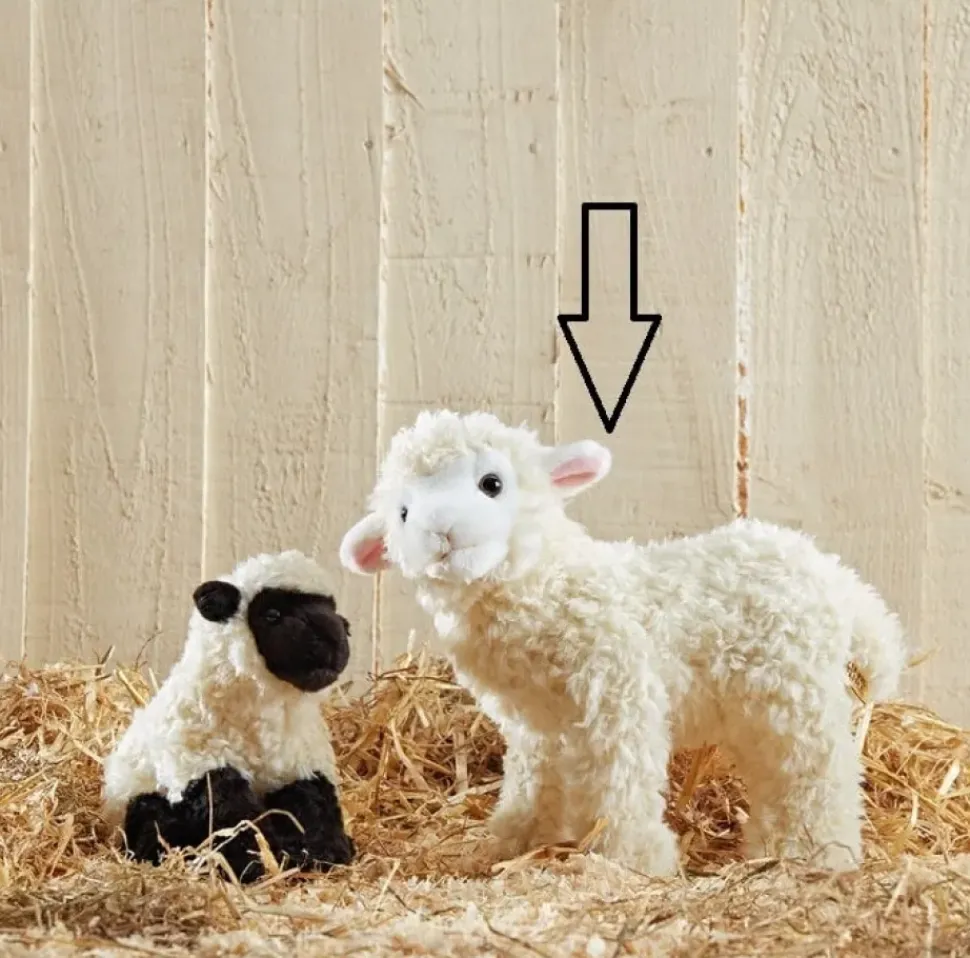 Living Nature Knuffel Lam 30 cm