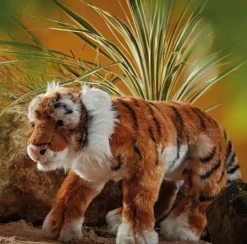 Living Nature Knuffel Tijger Liggend 45 cm