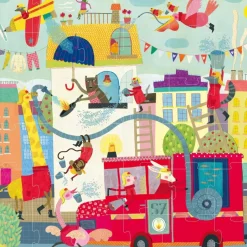 Londji Puzzel I want to be Firefighter 36 pcs