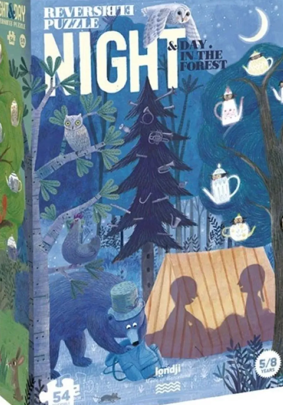 Londji Puzzel Night&Day in the Forest 54 pcs