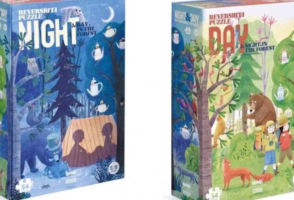 Londji Puzzel Night&Day in the Forest 54 pcs