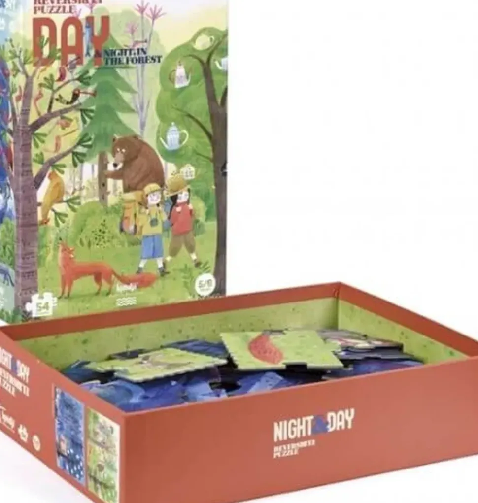 Londji Puzzel Night&Day in the Forest 54 pcs
