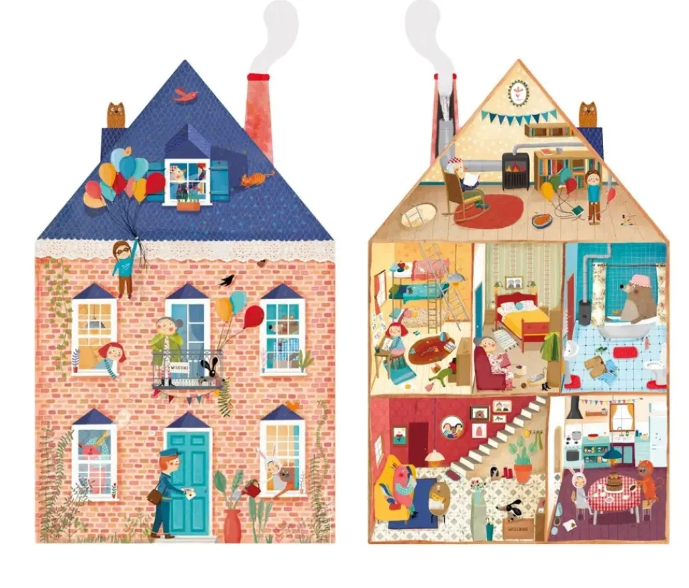 Londji Puzzel Welcome to my Home 36 pcs