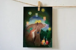 Lotte Drouen Ansichtkaart Sinterklaas