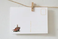 Lotte Drouen Ansichtkaart Hieperdepiep Hoera Dierenband