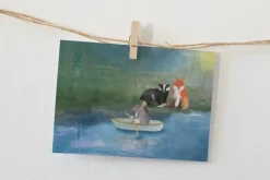 Lotte Drouen Ansichtkaart Je kunt het vogel!