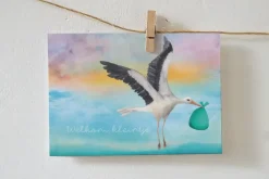 Lotte Drouen Ansichtkaart Welkom Kleintje! Geboorte