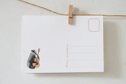 Lotte Drouen Ansichtkaart Picknick tussen de Bloemen