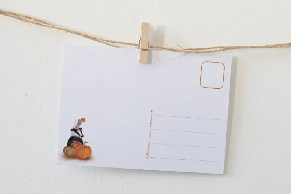 Lotte Drouen Ansichtkaart Lekker knuffelen