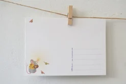 Lotte Drouen Ansichtkaart Sterren ophangen in de nacht