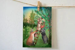 Lotte Drouen Ansichtkaart Diep in de Zee