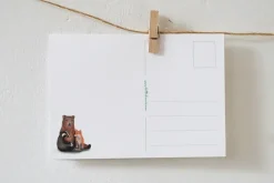 Lotte Drouen Ansichtkaart Bloemenketting Maken