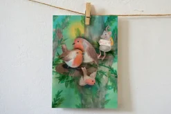 Lotte Drouen Ansichtkaart Lichtjes in de Nacht