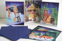 Lotte Drouen Kerstkaarten Set 5-delig