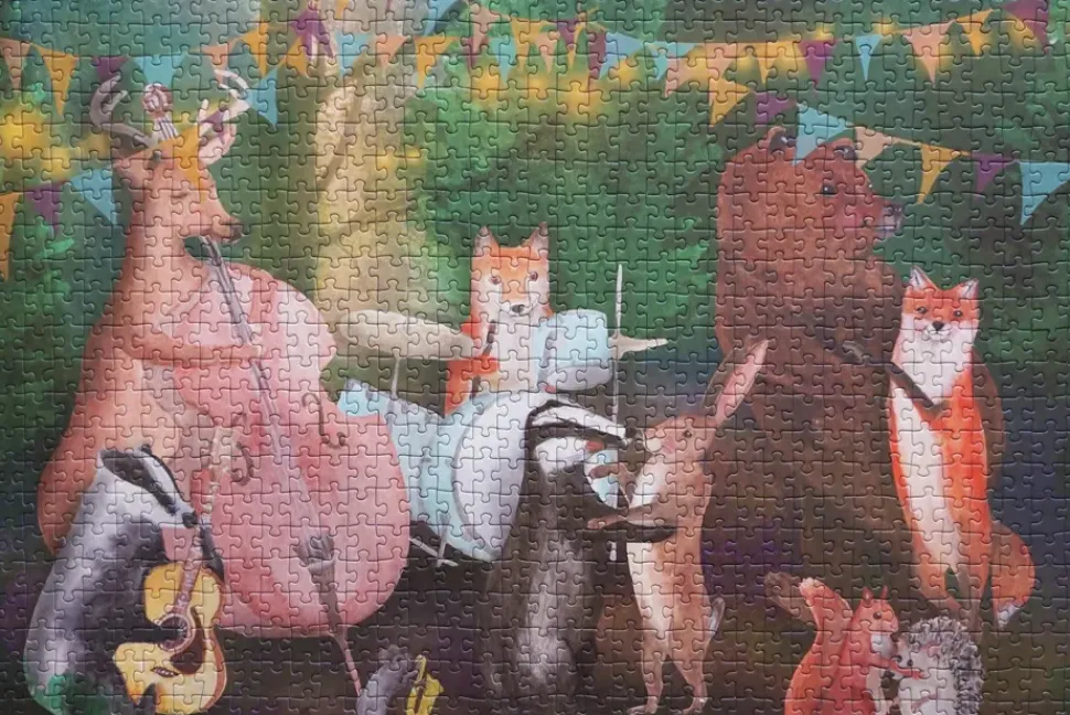 Lotte Drouen Puzzel Dansende Dieren 1000pcs