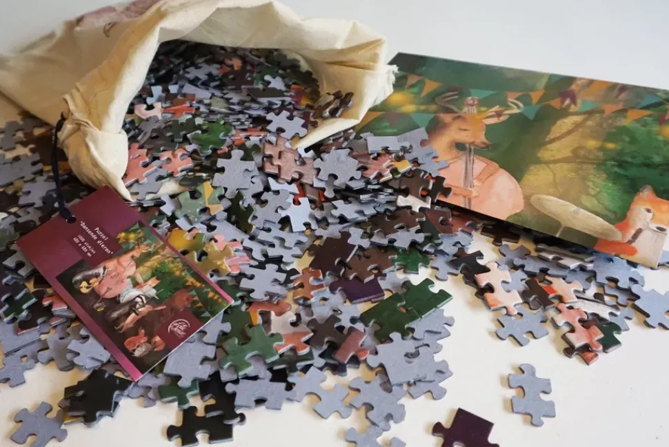 Lotte Drouen Puzzel Dansende Dieren 1000pcs