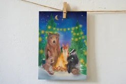 Lotte Drouen Wenskaart Chocomelk Drinken