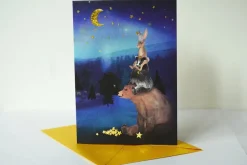 Lotte Drouen Wenskaart Dansende Dieren