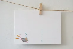 Lotte Drouen Wenskaart Lief Gezin met Vosjes