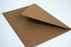 Lotte Drouen Wenskaart met Foliedruk Sneeuwpop Bouwen