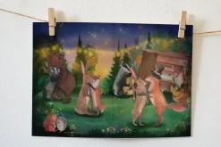 Lotte Drouen Wenskaart Trouwfeest