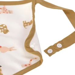 Lässig Babyslabbetje Medium Little Mateys Spicy Orange 2pcs