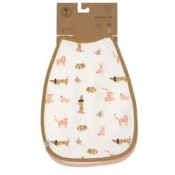 Lässig Babyslabbetje Medium Little Mateys Spicy Orange 2pcs