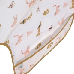 Lässig Babyslabbetje met Mouwen Little Mateys Spicy Orange