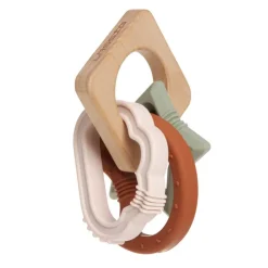 Lässig Bijtring Hout/Siliconen Little Universe