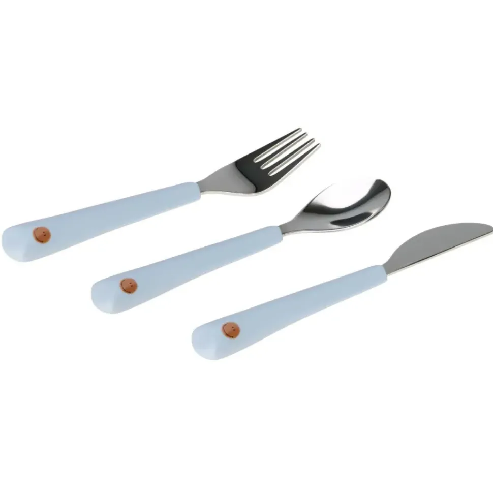 Lässig Kinderbestek Happy Rascals Smile Set 3-delig