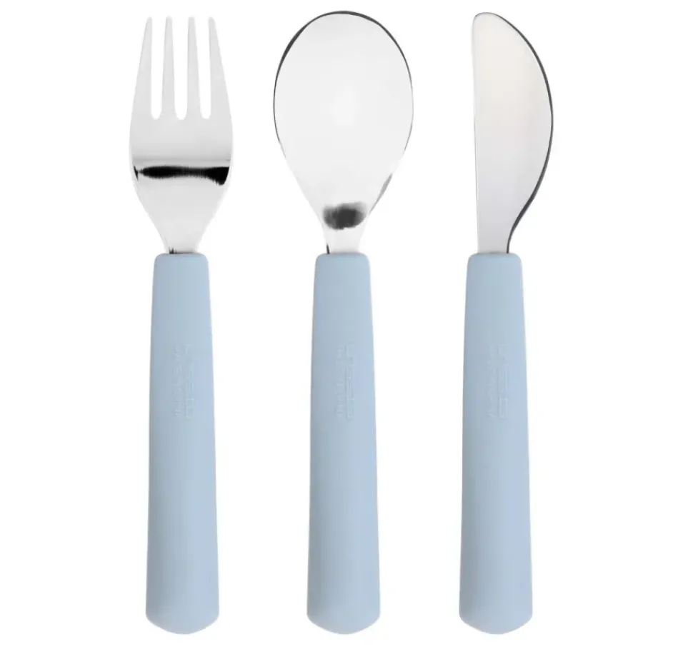 Lässig Kinderbestek Happy Rascals Smile Set 3-delig