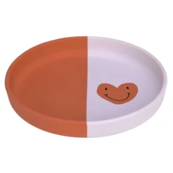 Lässig Kinderbord Siliconen Happy Rascals Hart Lavendel