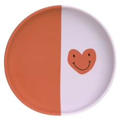 Lässig Kinderbord Siliconen Happy Rascals Hart Lavendel