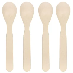 Lässig Kinderlepels Happy Rascals Smile Sky Blue Set 4-delig