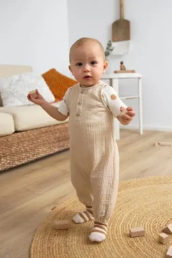 Lässig Kindersokjes V-Master Anti-Slip Powder Pink Caramel Set 2-delig