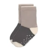 Lässig Kindersokjes V-Master Anti-Slip Anthracite/Taupe Set 2-delig