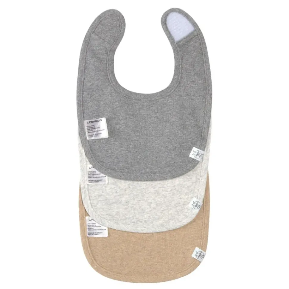 Lässig Newborn Slab GOTS Dark Grey/Light Grey/Nature