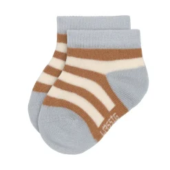 Lässig Sneaker Kindersokjes Light Blue Caramel Set 3-delig