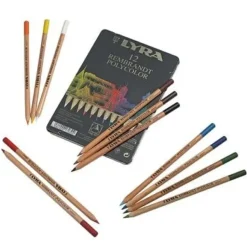 Lyra Rembrandt Polycolor Potloden Blik 12-delig
