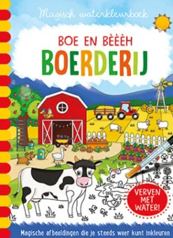 Magisch waterkleurboek Boerderij