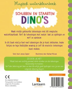Magisch waterkleurboek Dino's