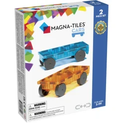 Magna-Tiles Cars 2 pcs Blauw Set