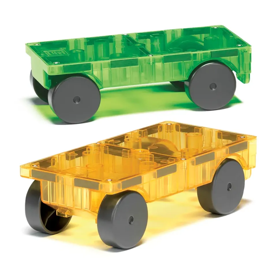 Magna-Tiles Cars 2 pcs Green Set
