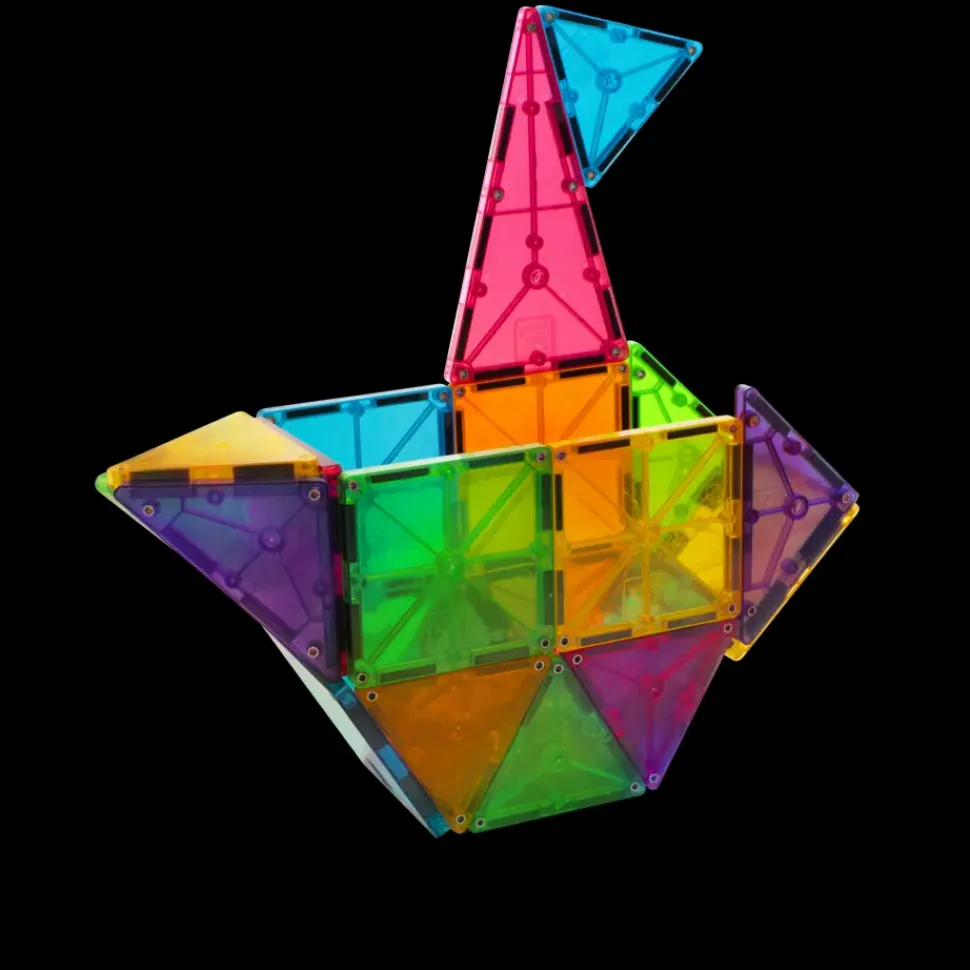 Magna-Tiles Clear Colors 32 pcs