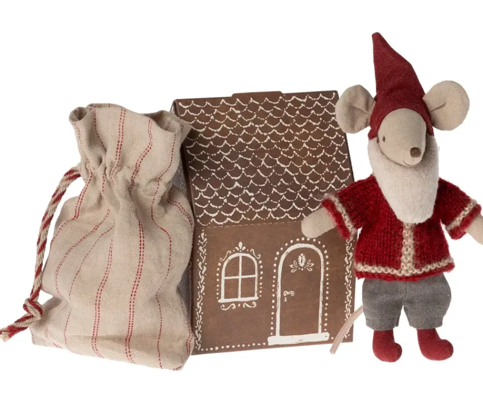 Maileg Kerstman Muis Santa Mouse 14cm
