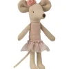 Maileg Knuffelmuis Ballerina Muis Big Sister 12cm
